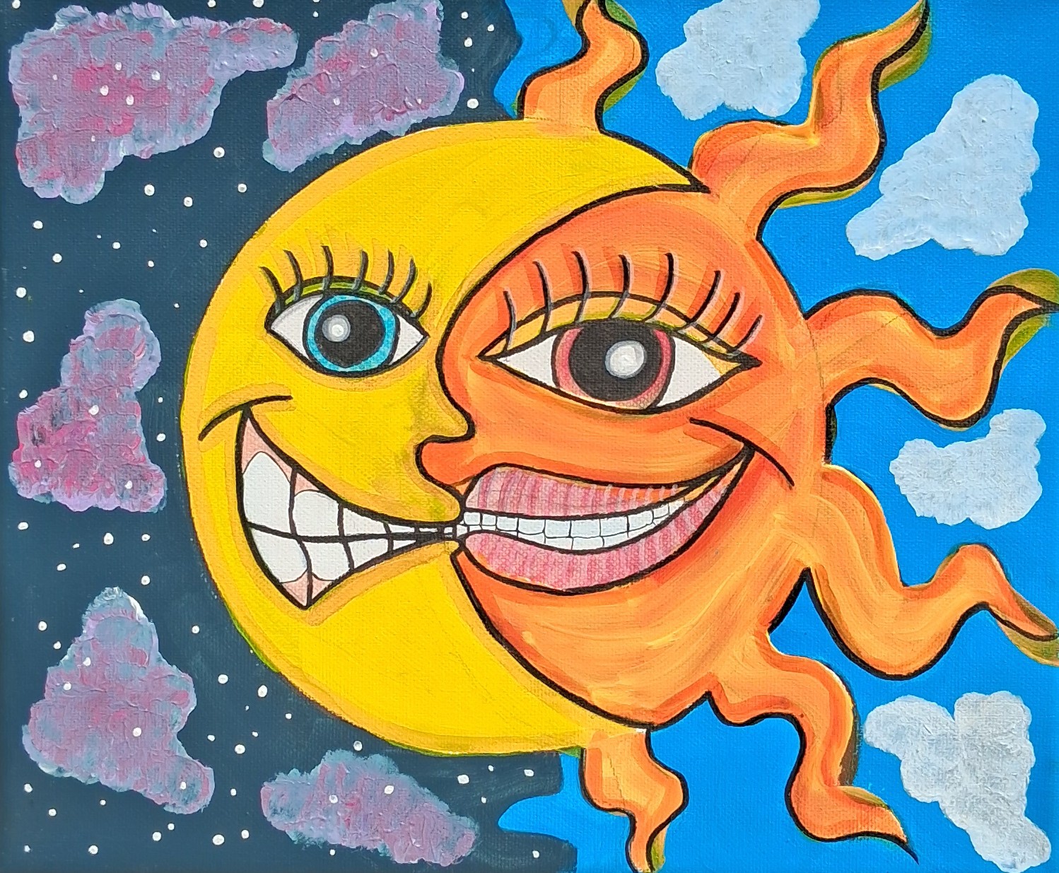 Sonne und Mond von DADA-OPTIX